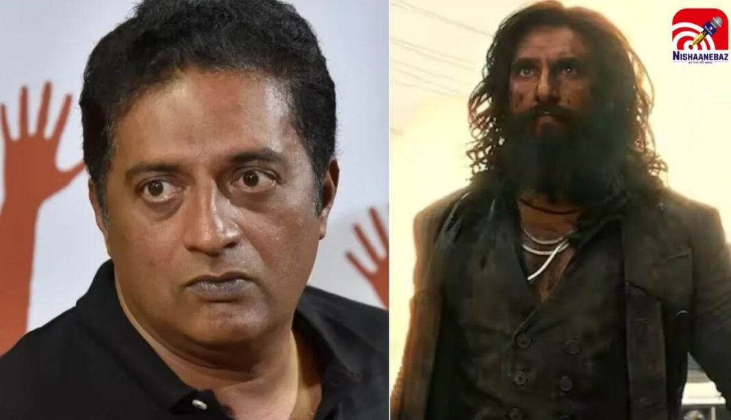 ‘धुरंधर 2’ पर प्रकाश राज का तंज, साउथ स्टार्स की चुप्पी पर उठाए सवाल, वायरल हुआ पोस्ट