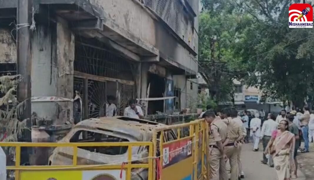 इंदौर ब्रजेश्वरी अग्निकांड! जांच तेज, घटनास्थल पर पहुंची टीम, बिजली के खंभे से आग की आशंका, MPEB ने शुरू की जांच