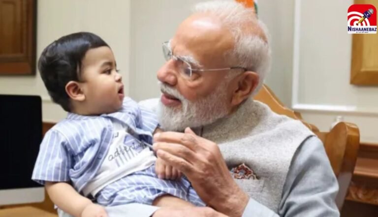 जानें कौन है PM मोदी की गोद में दिख रहा मासूम बच्चा, जिसे उन्होंने बताया अपना नन्हा दोस्त? फोटो शेयर कर खुद दी जानकारी