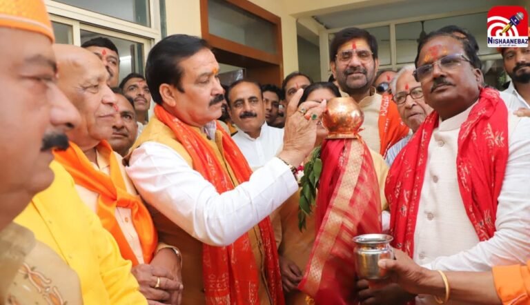 M.P News : उज्जैन में गुड़ी पड़वा का भव्य आयोजन, मंत्री डॉ टेटवाल ने किया पूजन, भाजपा कार्यालय में नववर्ष उत्सव