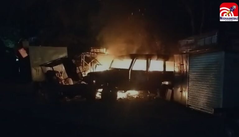 M.P News : रीवा के बांसघाट में गैरेज में भीषण आग, 2 कारें जलकर खाक, शॉर्ट सर्किट की आशंका