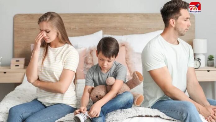 sad family