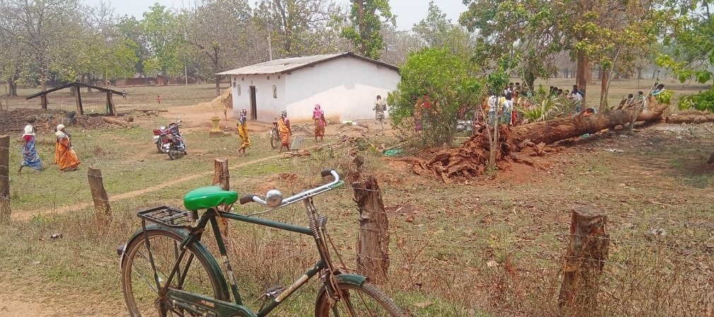 CG NEWS : आकाशीय बिजली गिरने से गर्भवती महिला की दर्दनाक मौत