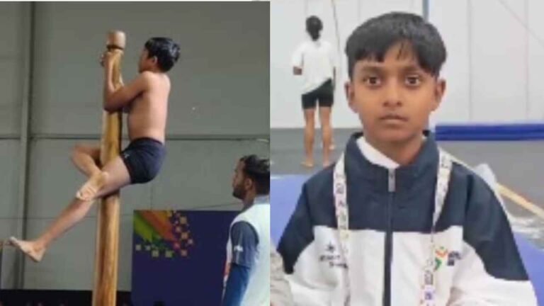 CG News: 10 साल के आयुष ने मलखंभ में रचा इतिहास, सीमित संसाधनों के बावजूद नेशनल स्तर पर बनाई पहचान