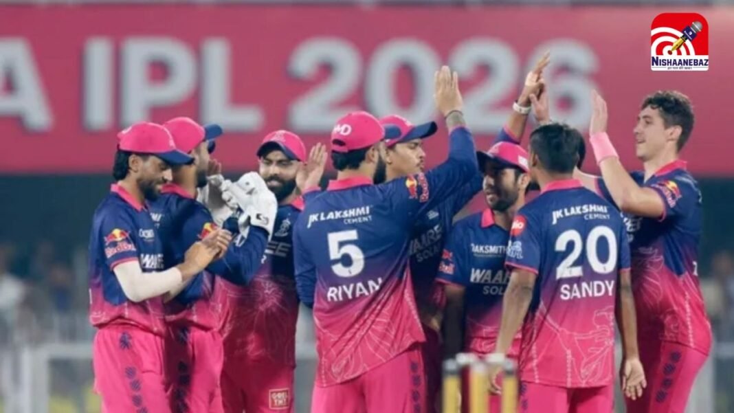 IPL 2026 : रोमांचक मुकाबले में राजस्थान ने गुजरात को 6 रनों से पटका, तुषार देशपांडे ने पलटा मैच का रुख