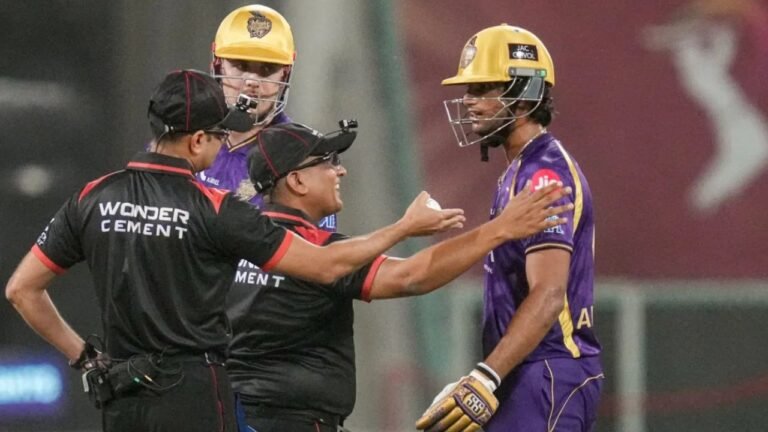 IPL 2026 : अंगकृष रघुवंशी पर गिरी गाज, IPL में जुर्माना और डिमेरिट अंक