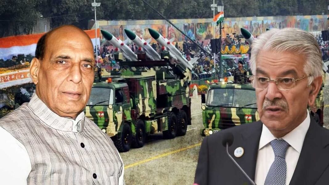 National News: पाक रक्षा मंत्री के बयान पर भारत का कड़ा जवाब, राजनाथ बोले—गुस्ताखी की तो भारी पड़ेगा