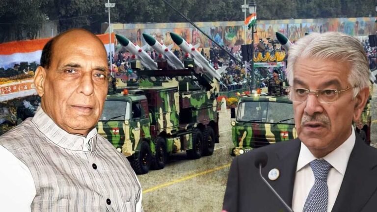 National News: पाक रक्षा मंत्री के बयान पर भारत का कड़ा जवाब, राजनाथ बोले—गुस्ताखी की तो भारी पड़ेगा