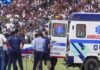 Lungi Ngidi Injury Update : अरुण जेटली स्टेडियम में डरावना हादसा, चोटिल लुंगी एनगिडी को एम्बुलेंस से ले जाया गया अस्पताल