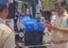 Abhijeet Shah Tractor Protest : भोपाल विधानसभा में विधायक का ‘किसान अवतार’: ट्रैक्टर लेकर पहुंचे अभिजीत शाह, गेहूं की बालें दिखा किया विरोध
