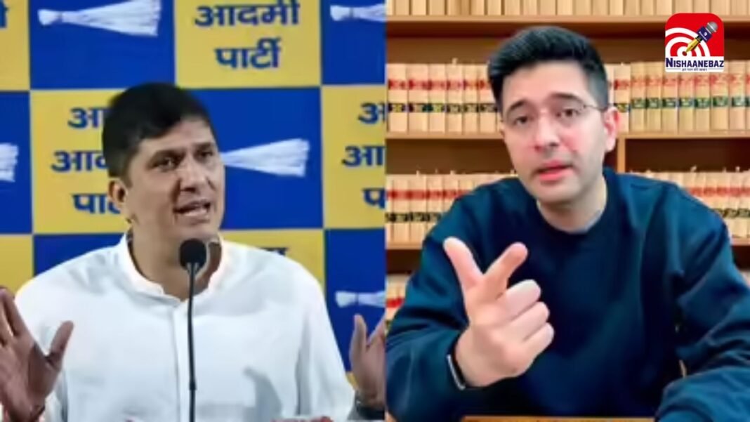 AAP नेता सौरभ भारद्वाज का बड़ा दावा! राघव चड्ढा ने डिलीट किए मोदी-BJP विरोधी पोस्ट…