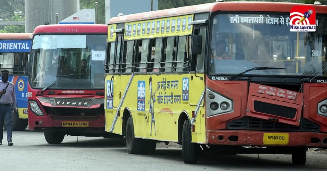 M.P News : भोपाल में अनफिट बसों पर RTO का शिकंजा, 1.07 लाख का जुर्माना