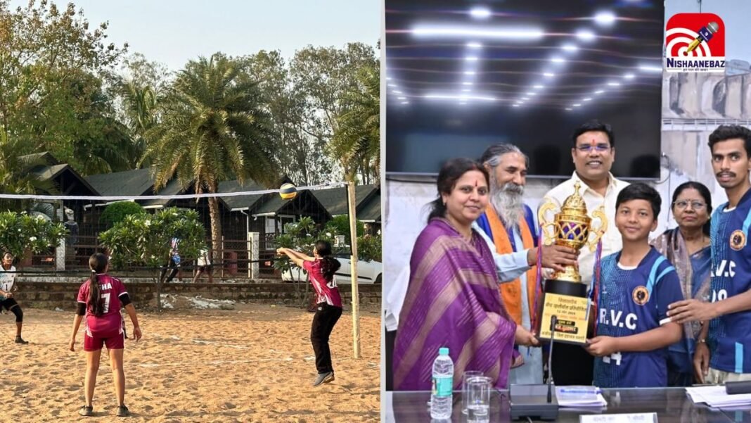 C.G News : धमतरी में पहली बार बीच वॉलीबॉल का रोमांच, विजेता खिलाड़ियों ने की सांसदों से मुलाकात