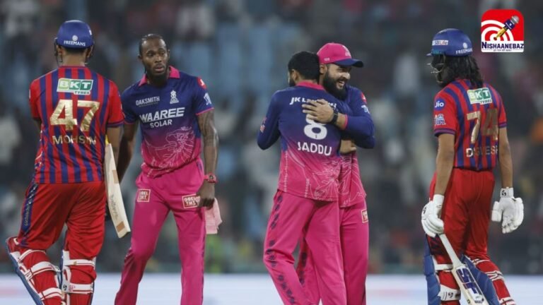 IPL 2026 में राजस्थान की लगातार मजबूत पकड़, LSG को 40 रन से हराया
