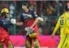 IPL 2026 : RCB का धमाका! CSK को 43 रन से हराया, टिम डेविड और पाटीदार की तूफानी पारियों से जीता मैच
