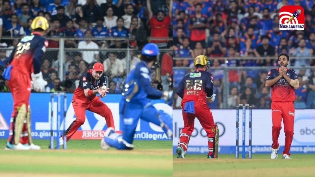 IPL 2026 : RCB का विस्फोटक प्रदर्शन, 240 रन बनाकर मुंबई को दी करारी शिकस्त
