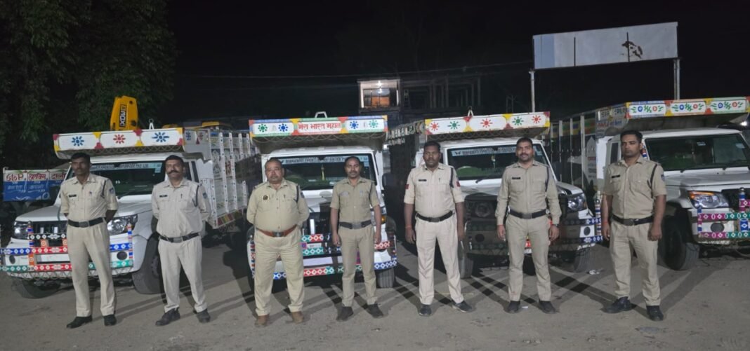 Singrauli Crime: पशु तस्करी पर जियावन पुलिस का प्रहार, लाखों की भैंसें बरामद