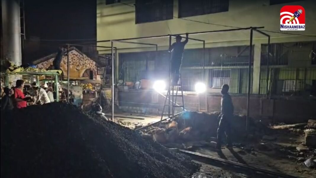 M.P News : रीवा में हाईकोर्ट स्टे के बावजूद निर्माण, महाराजा पुष्पराज सिंह ने रुकवाया काम