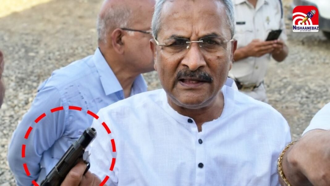 M.P News : सागर में बीजेपी नेता ने तानी बंदूक, रास्ते के विवाद में बढ़ा तनाव