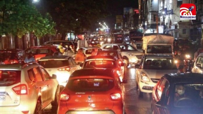 traffic jam