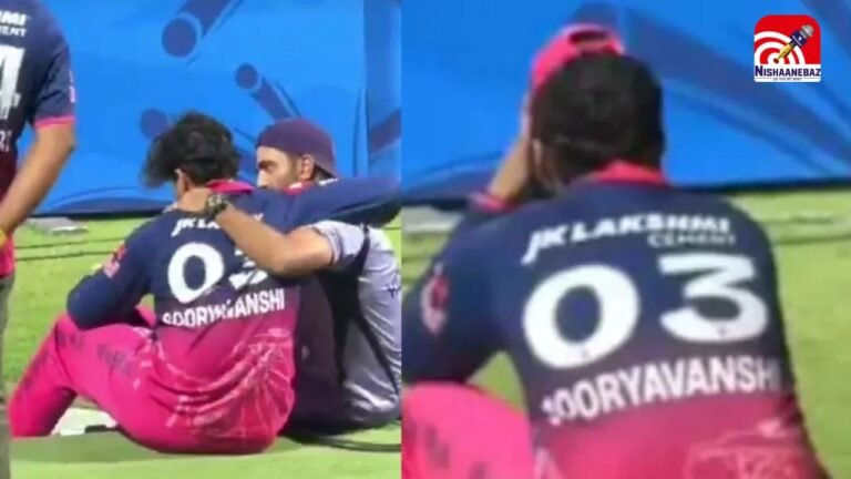 IPL 2026: KKR से हार का गम नहीं झेल पाए वैभव, मैदान पर छलके आंसू…