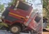 Dhamtari Accident News : आग बुझाने जा रही फायर ब्रिगेड की गाड़ी हादसे का शिकार, चालक की मौके पर ही मौत