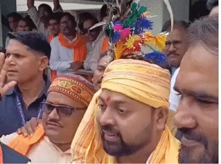 bemetara bjp mla-dipesh sahu wedding