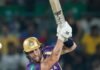 IPL 2026 : फिन एलन का धमाकेदार शतक! KKR ने दिल्ली को 8 विकेट से हराकर प्लेऑफ की उम्मीदें रखीं जिंदा