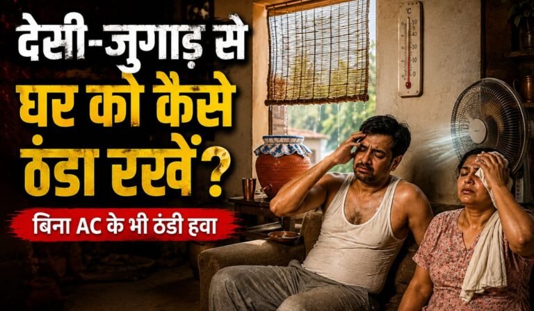 Home Cooling Tips: दिनभर की गर्मी से तप रहे घर? बिना AC के कमरे को ठंडा रखने के आसान और असरदार टिप्स…