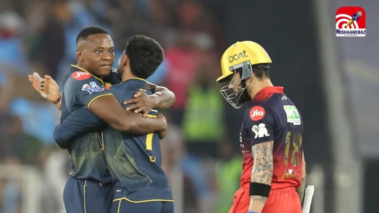 IPL 2026 : गुजरात टाइटंस की दमदार जीत, RCB को 4 विकेट से हराया