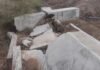 mnrega-checkdam-damage: कागजों में मजबूत, जमीन पर ढह गया चेकडैम! छतरपुर में मनरेगा काम पर उठे सवाल