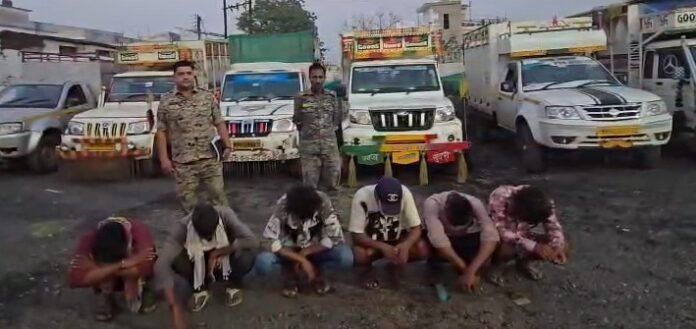 balaghat-gau-taskari-police-action: