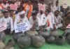 burhanpur-water-crisis-protest:पानी के लिए फूटा गुस्सा,बुरहानपुर में कांग्रेस का मटका फोड़ आंदोलन