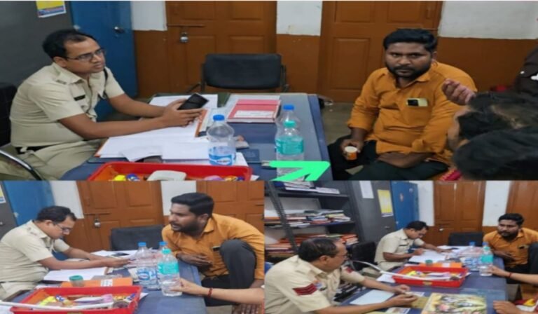 Bilaspur Scrap Mafia: बिलासपुर में कबाड़ कारोबारी की थाने के भीतर तस्वीर वायरल, पुलिस की भूमिका पर उठे सवाल; ASP ने दी सफाई