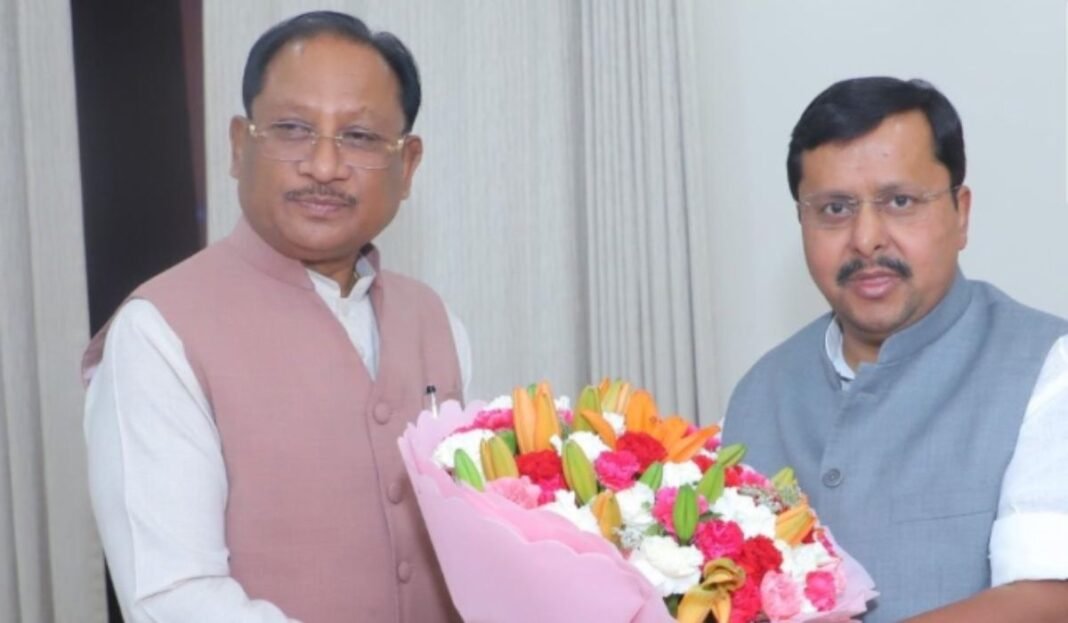 CM Sai Meets Nitin Nabin: भाजपा राष्ट्रीय अध्यक्ष नितिन नवीन से मिले मुख्यमंत्री विष्णु देव साय, छत्तीसगढ़ के विकास और जनकल्याण योजनाओं पर हुई अहम चर्चा