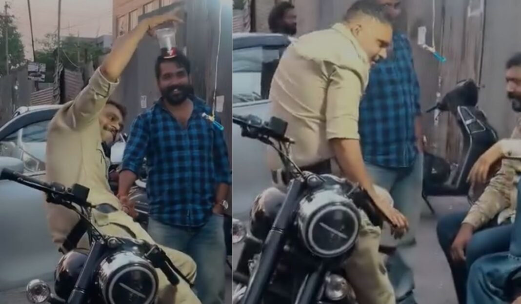 Indore Cop Viral Video: इंदौर में पुलिसकर्मी का गिलास लेकर झूमते वीडियो वायरल, सोशल मीडिया पर मचा बवाल, जांच शुरू
