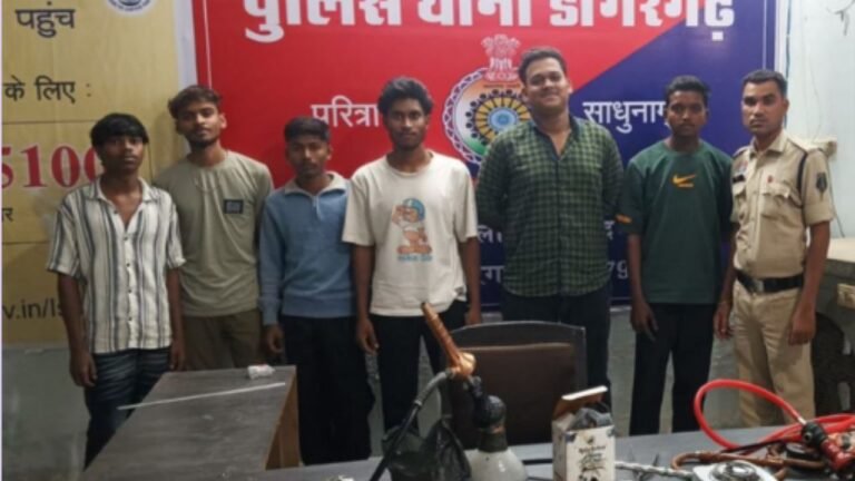 Hookah Party Raid : नशे के खिलाफ पुलिस का स्ट्राइक: डोंगरगढ़ में फार्म हाउस की हुक्का पार्टी पर छापा, 6 युवक पुलिस की गिरफ्त में