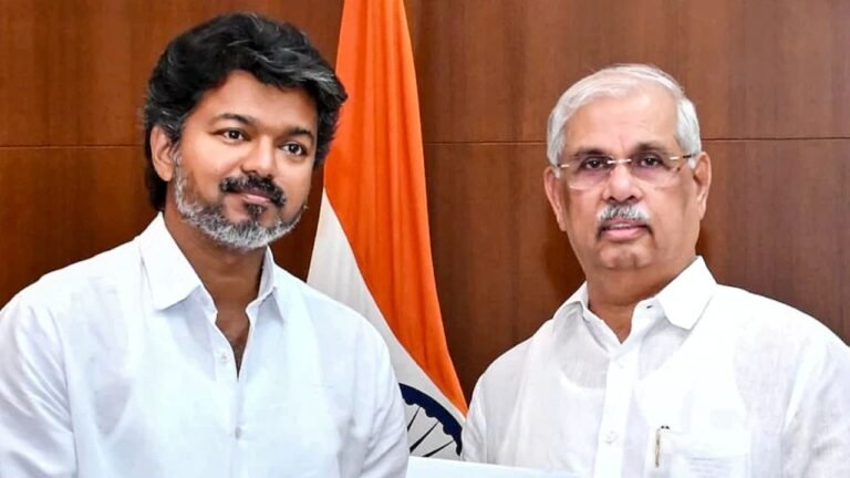 Thalapathi Vijay Government : थलापति विजय का राजतिलक तय: वामपंथी दलों के समर्थन से मिला बहुमत, गवर्नर से करेंगे मुलाकात