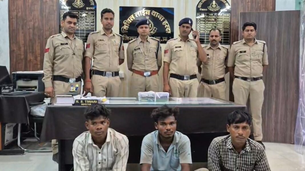 Harda Crime News: हरदा में सिविल लाइन पुलिस का बड़ा एक्शन, तीन अलग-अलग चोरियों का खुलासा कर 3 शातिर चोर भेजे गए जेल