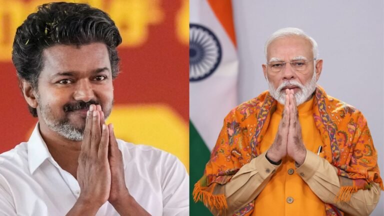 Thalapathy Vijay TVK Win : तमिलनाडु चुनाव परिणाम: PM मोदी ने थलापति विजय की TVK को दी बधाई, बोले— “शानदार प्रदर्शन के लिए शुभकामनाएं”