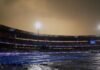 RCB vs KKR Rain Delay : रायपुर में इंद्रदेव की खलल: आरसीबी और केकेआर के फैंस हुए मायूस, कवर्स में कैद हुई पिच