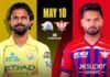 CSK vs LSG Live Score : चेपॉक में चेन्नई की बादशाहत: उर्विल पटेल के तूफानी अर्धशतक से लखनऊ पस्त, CSK ने जीता हाई-स्कोरिंग मैच