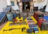 Naxal Arms Dump Chhattisgarh : बीजापुर में सुरक्षा बलों की बड़ी कार्रवाई: पहाड़ी पर बने नक्सली बंकर से भारी मात्रा में हथियार और विस्फोटक बरामद