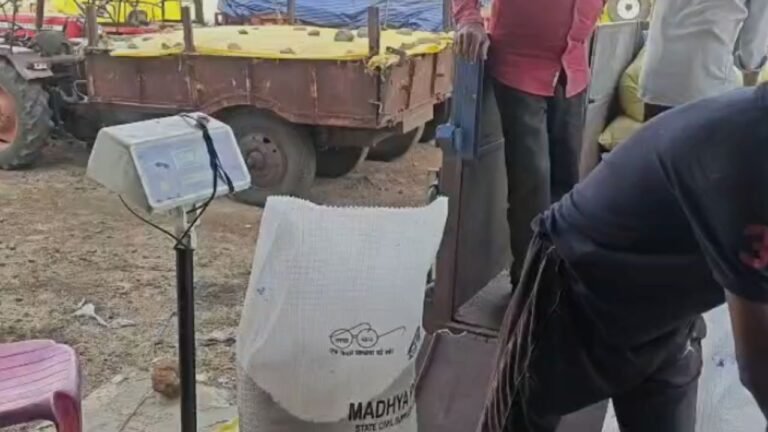 Betul Wheat Procurement : बैतूल: भाजपा प्रदेशाध्यक्ष के गृह जिले में किसानों से ‘लूट’, 45 डिग्री की गर्मी में सुविधाओं का अभाव