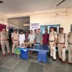 chhattisgarh-raipur-dhaba-illegal-liquor-raid-arrest