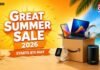 आज से Amazon Great Summer Sale 2026 शुरू! AC-फ्रिज से स्मार्टफोन तक भारी छूट