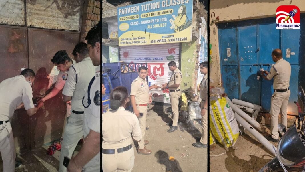 CG Crime: बिलासपुर में कबाड़ माफिया पर सबसे बड़ा एक्शन, 40 गोदाम सील, 18 कबाड़ी हिरासत में