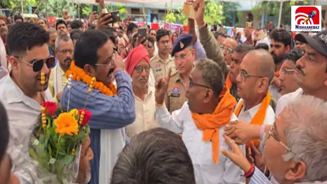 बिलासपुर: सुशासन तिहार कार्यक्रम में BJP विधायक कौशिक ने कांग्रेसियों को दी गाली,गरमाया माहौल