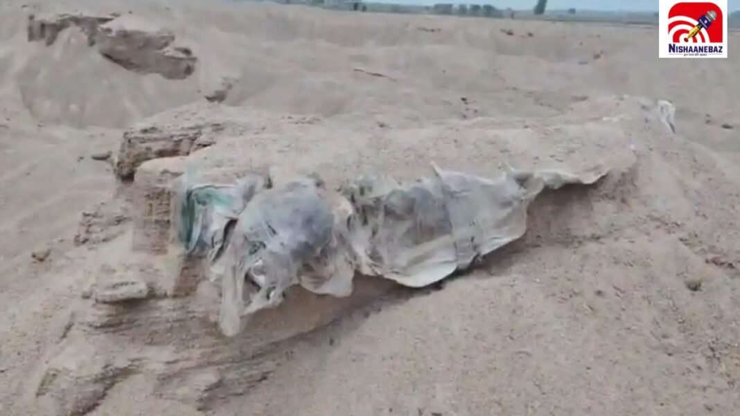 Dhamtari Sand Mining Case: रेत खनन में श्मशान की खुदाई में मिले 10 से ज्यादा नर कंकाल, ग्रामीणों में आक्रोश