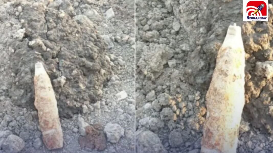 Jabalpur News: डुमना एयरपोर्ट के पास खुदाई में मिला 12 किलो का खतरनाक मोर्टार बम, इलाके में मचा हड़कंप
